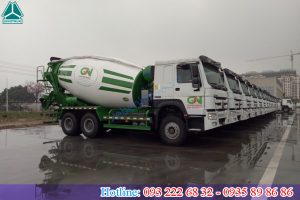 Xe trộn bê tông Howo chất lượng hàng đầu